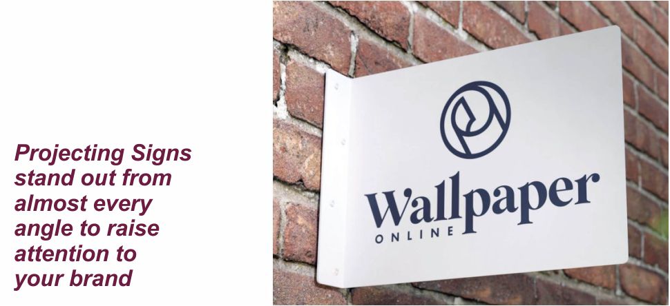 Projecting Wall Signs